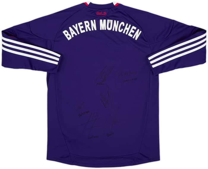 2010-11 Bayern Munich GK Signed Shirt - 7/10 - (L.Boys)
