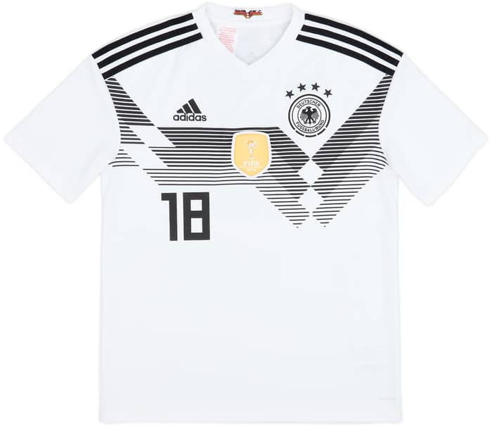 2018-19 Germany Home Shirt Kimmich #18 - 9/10 - (XL.Boys)