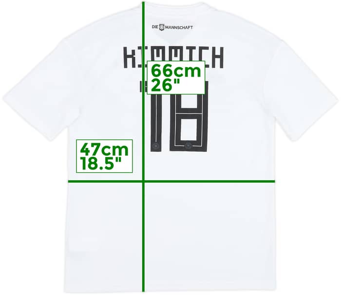 2018-19 Germany Home Shirt Kimmich #18 - 9/10 - (XL.Boys)