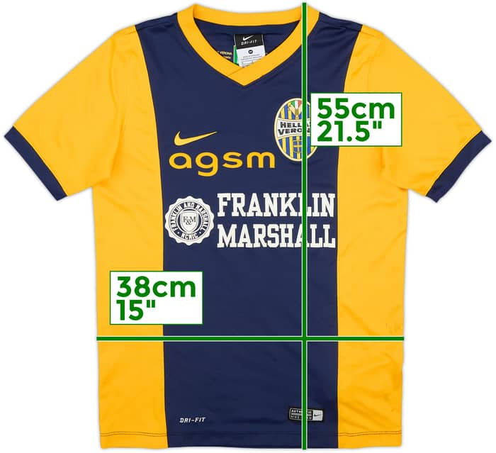 2014-15 Hellas Verona Home Shirt - 7/10 - (M.Boys)
