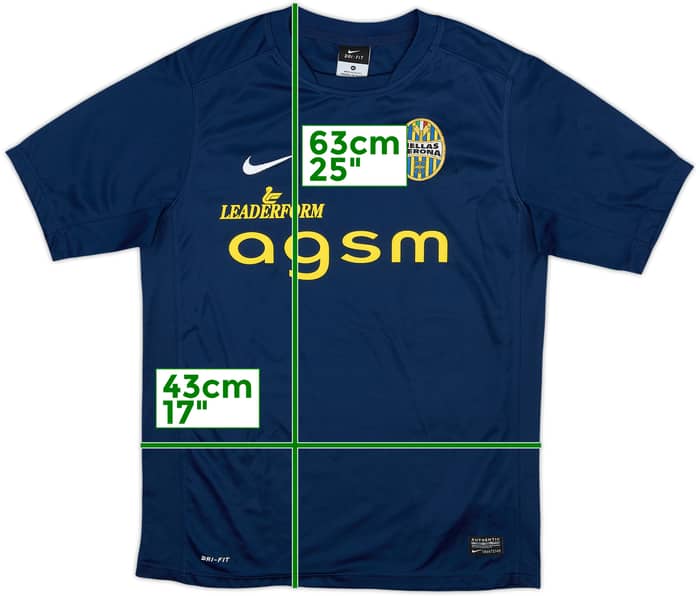 2013-14 Hellas Verona Nike Training Shirt - 8/10 - (XL.Boys)