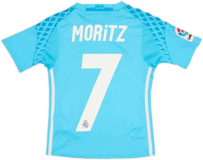 2016-17 Real Madrid GK S/S Shirt Moritz #7 - 4/10 - (S.Boys)