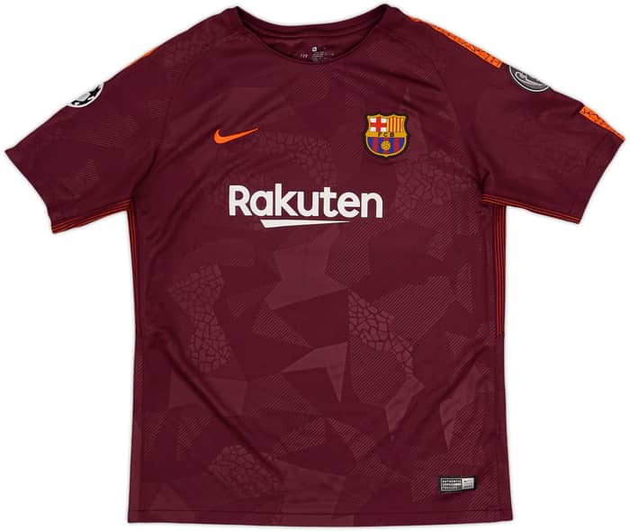 2017-18 Barcelona Third Shirt Messi #10 - 6/10 - (XL.Boys)