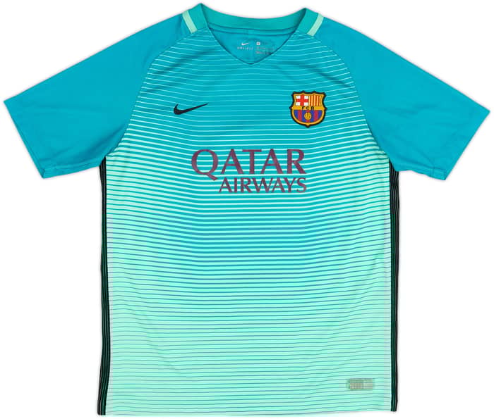 2016-17 Barcelona Third Shirt #11 - 5/10 - (XL.Boys)