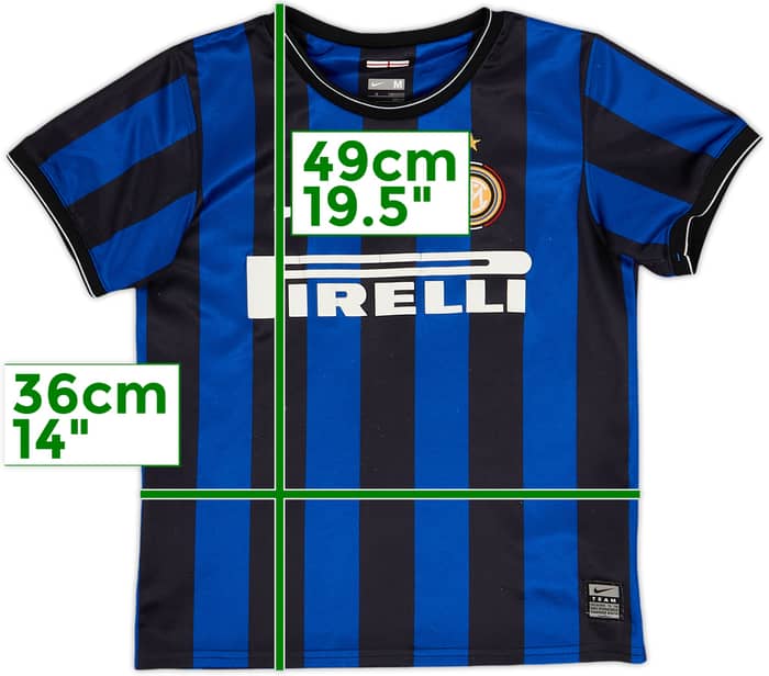 Camiseta de local del Inter Milan 2009-10 - 6/10 - (5-6 Años)