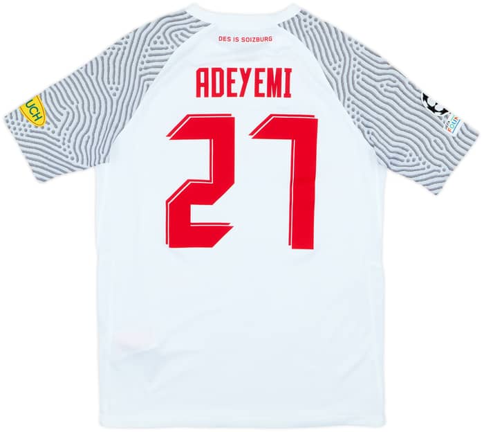 2021-22 RB Salzburg European Home Shirt Adeyemi #27 - 8/10 - (XL.Boys)