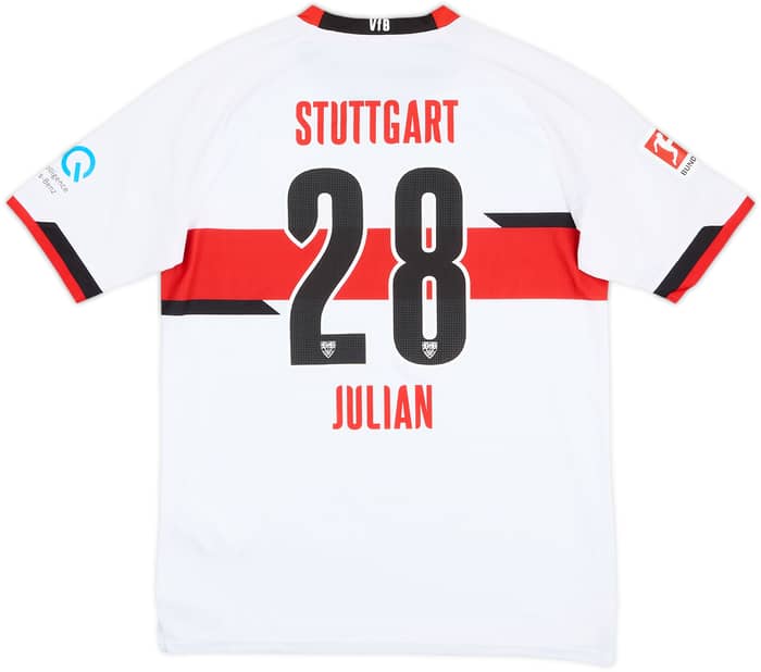 2021-22 Stuttgart Home Shirt Julian #28 - 6/10 - (L.Boys)