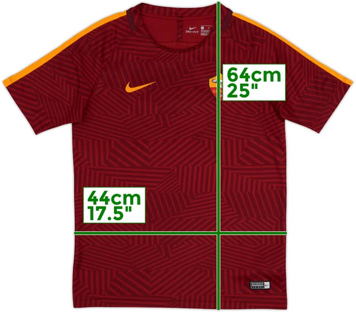 Camiseta de entrenamiento Nike de la Roma 2016-17 - 10/10 - (Niños L)