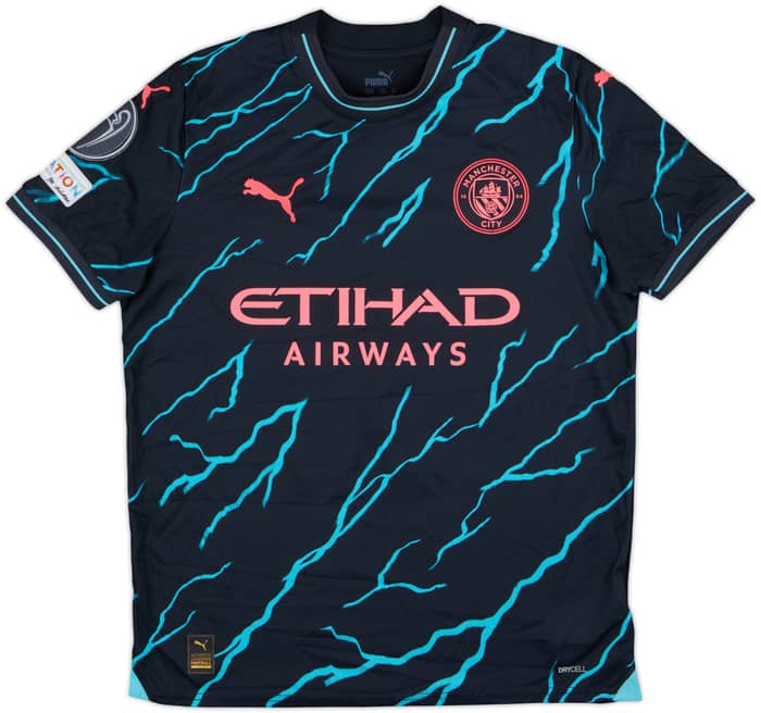 2023-24 Manchester City Third Shirt Foden #47 - 7/10 - (XL.Boys)