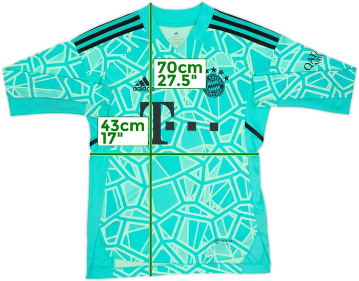 2022-23 Bayern Munich GK Shirt - 6/10 - (L.Boys)