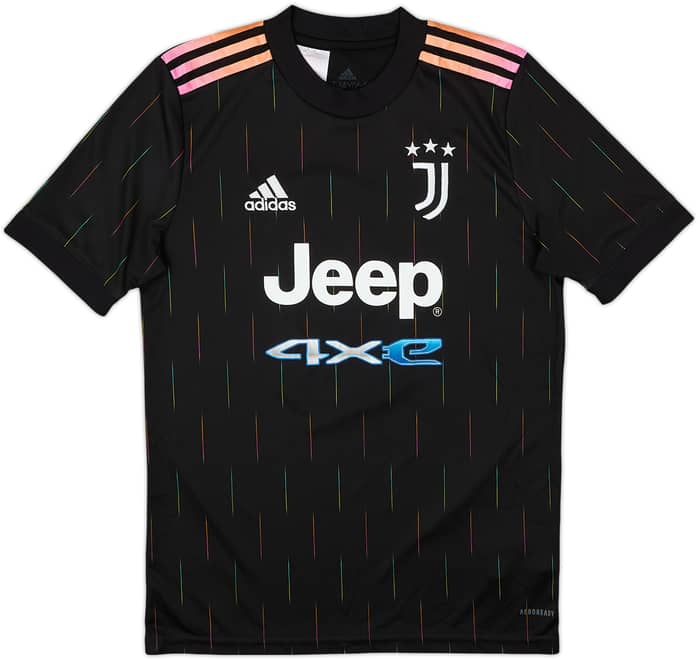 2021-22 Juventus Away Shirt Jesse #4 - 9/10 - (L.Boys)