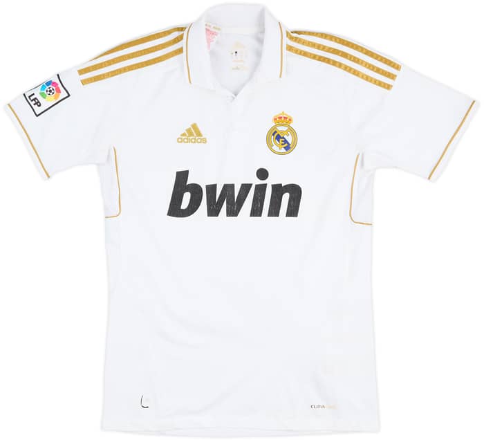 2011-12 Real Madrid Home Shirt Ronaldo #7 - 6/10 - (XL.Boys)