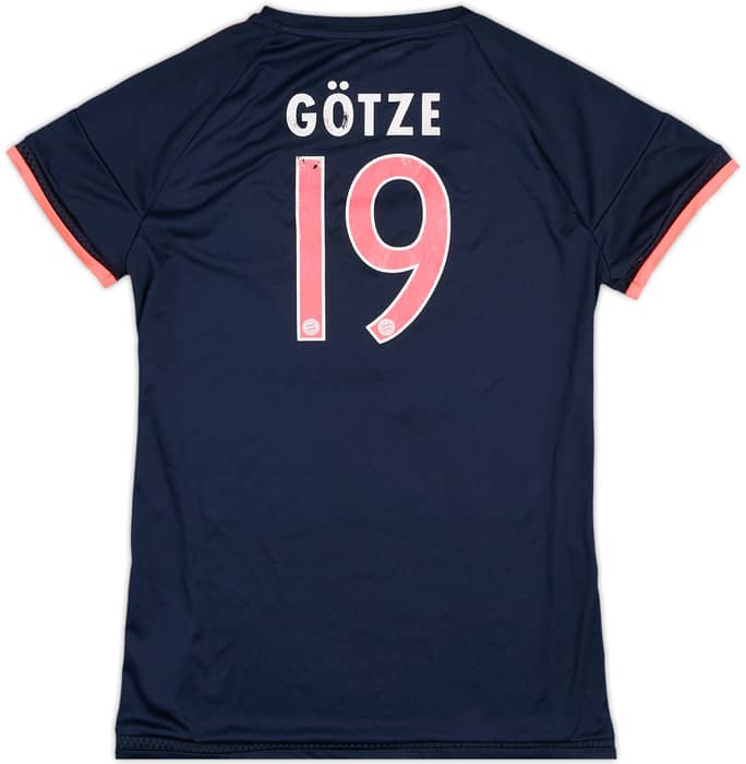 Camiseta de la tercera equipación del Bayern Munich 2015-16 Gotze #19 - 6/10 - (Mujeres M)