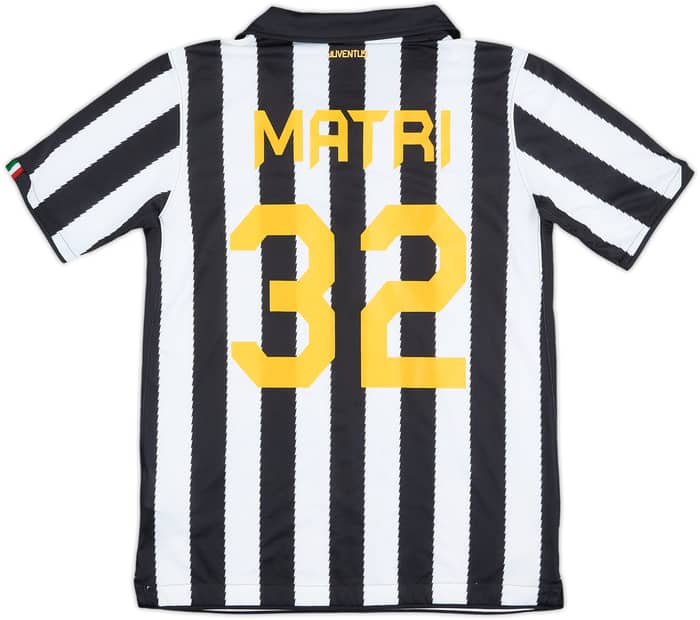 2010-11 Juventus Home Shirt Matri #32 - 7/10 - (XL.Boys)