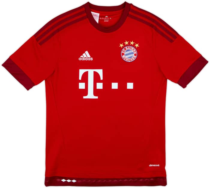 Camiseta de local del Bayern Munich 2015-16 Gomez #2 - 7/10 - (XL Niños)