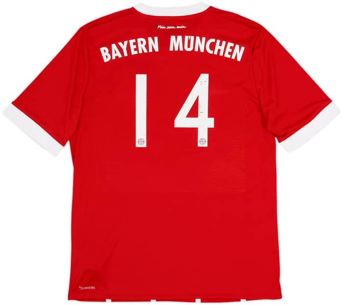 Camiseta de local del Bayern Munich 2017-18 #14 - 5/10 - (XL.Niños)