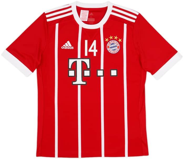 Camiseta de local del Bayern Munich 2017-18 #14 - 5/10 - (XL.Niños)