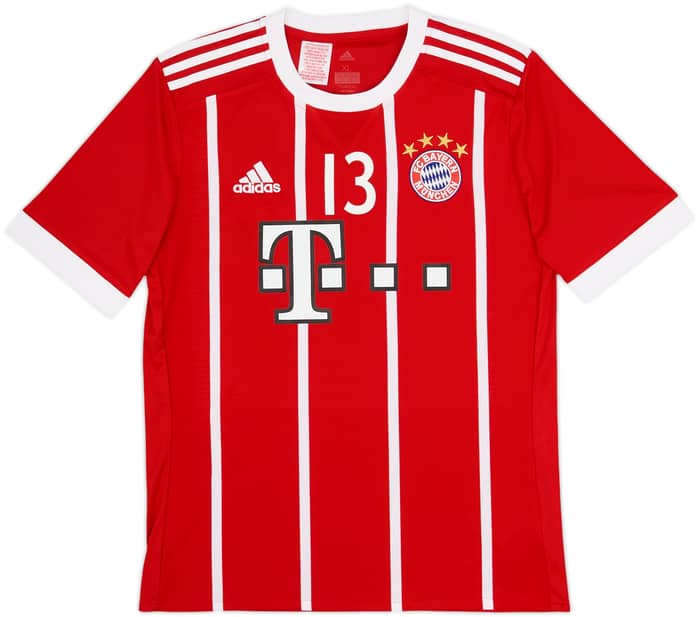 Camiseta de local del Bayern Munich 2017-18 #13 - 5/10 - (XL.Niños)