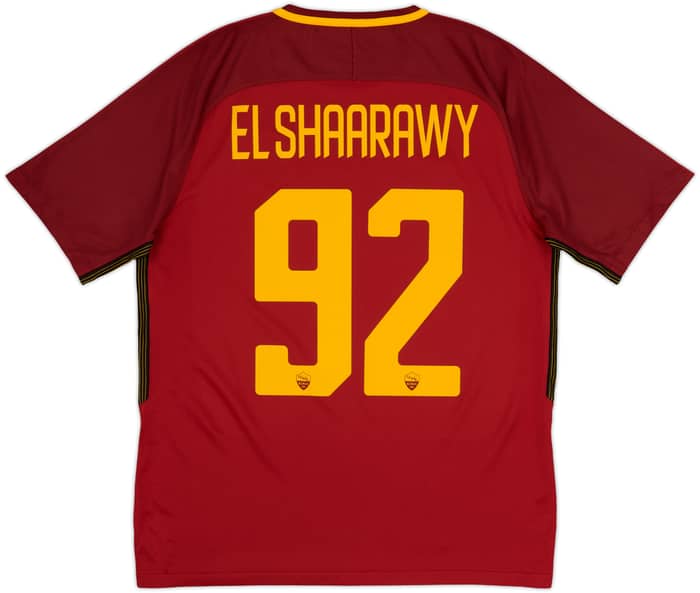 2016-17 Roma Home Shirt El Shaarawy #92 - 9/10 - (M)