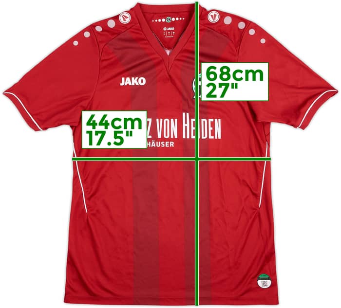 2014-15 Hannover 96 Home Shirt #6 - 6/10 - (S)