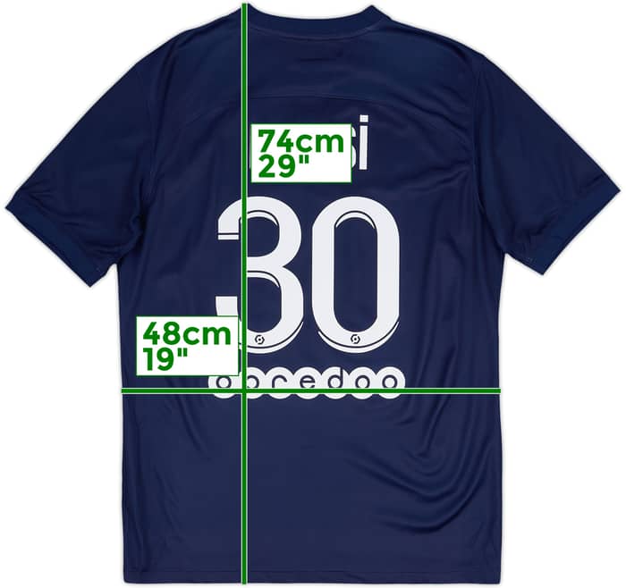 Camiseta de local del Paris Saint-Germain 2022-23 Messi #30 - 9/10 - (M)