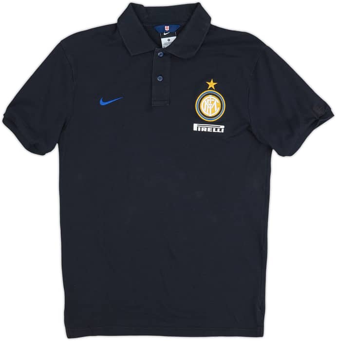 2013-14 Inter Milan Nike Polo Shirt - 9/10 - (M)