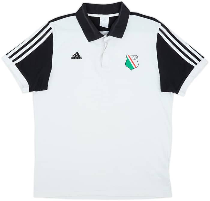2015-17 Legia Warsaw adidas Polo Shirt - 8/10 - (M)