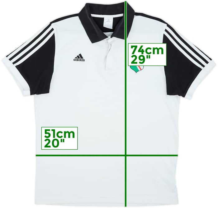 2015-17 Legia Warsaw adidas Polo Shirt - 8/10 - (M)