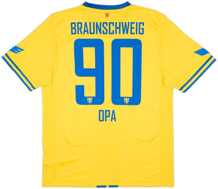 2017-18 Eintracht Braunschweig Home Shirt Opa #90 - 10/10 - (L)