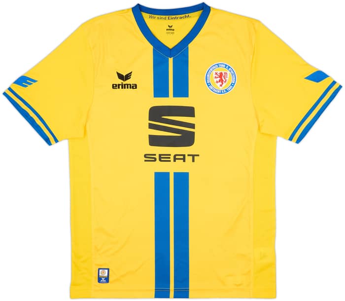 2017-18 Eintracht Braunschweig Home Shirt Opa #90 - 10/10 - (L)