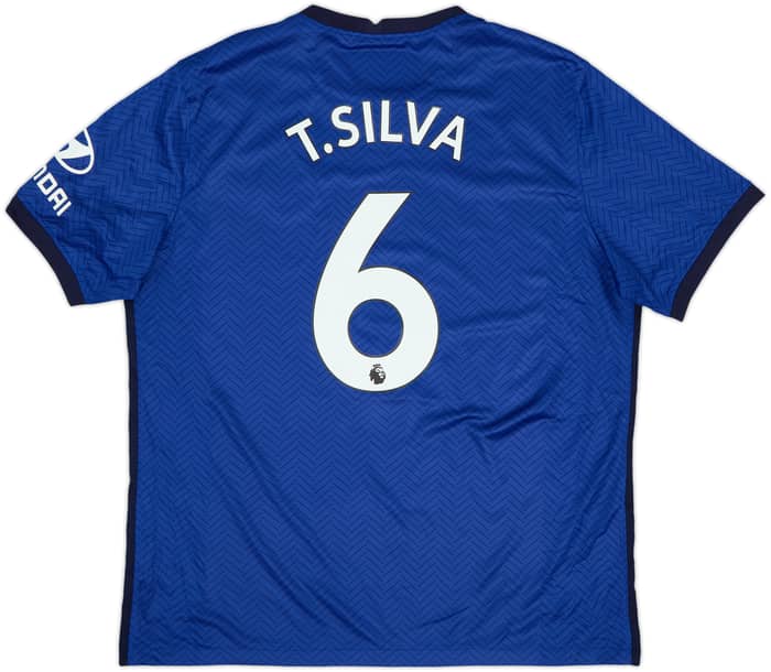 Camiseta de local del Chelsea 2020-21 T.Silva #6 - 6/10 - (XL)
