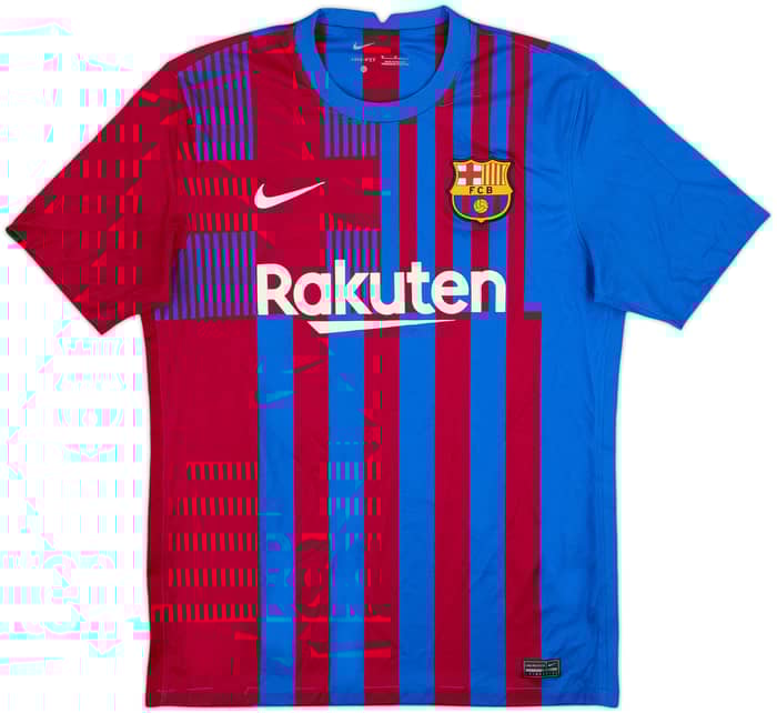 2021-22 Barcelona Home Shirt Pedri #16 - 8/10 - (M)