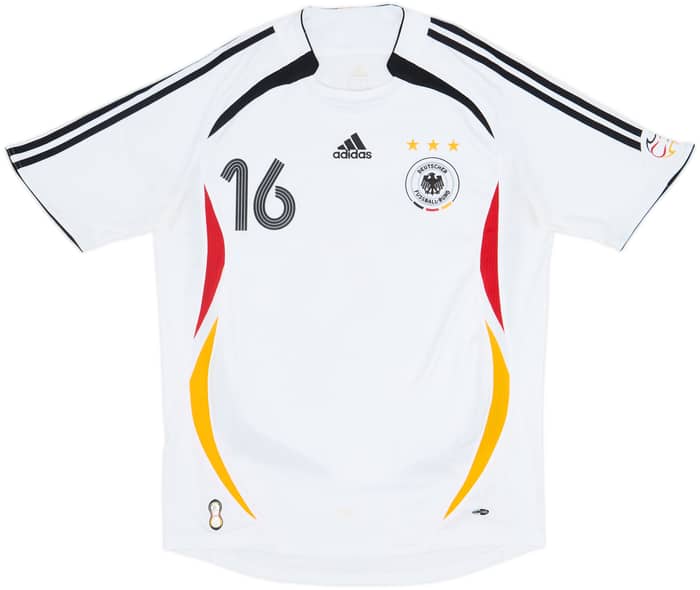 2005-07 Germany Home Shirt Lahm #16 - 5/10 - (M)