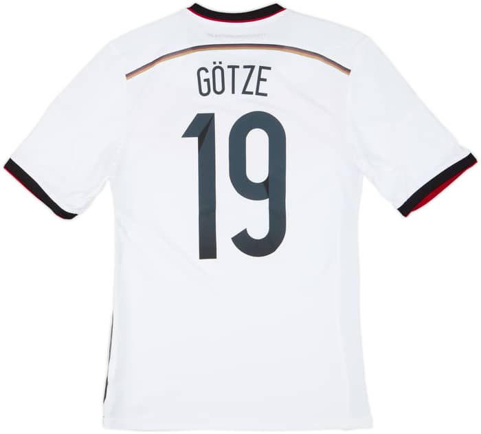 2014-15 Germany Home Shirt Gotze #19 - 8/10 - (M)