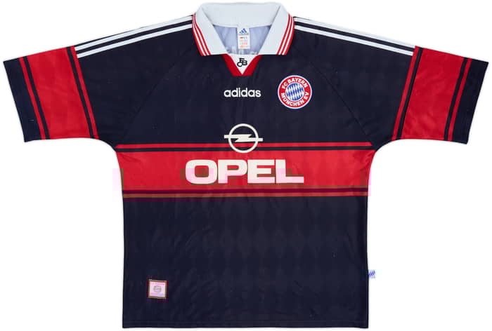 1997-99 Bayern Munich Home Shirt Scholl #7 - 8/10 - (XL)