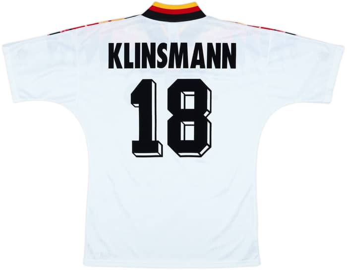 1994-96 Germany Home Shirt Klinsmann #18 - 8/10 - (M)