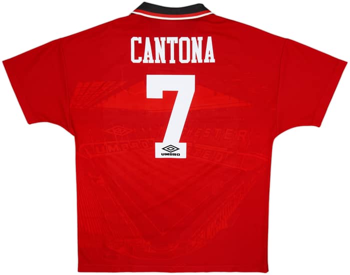 1994-96 Manchester United Camiseta Local Cantona #7 - 8/10 - (XL)