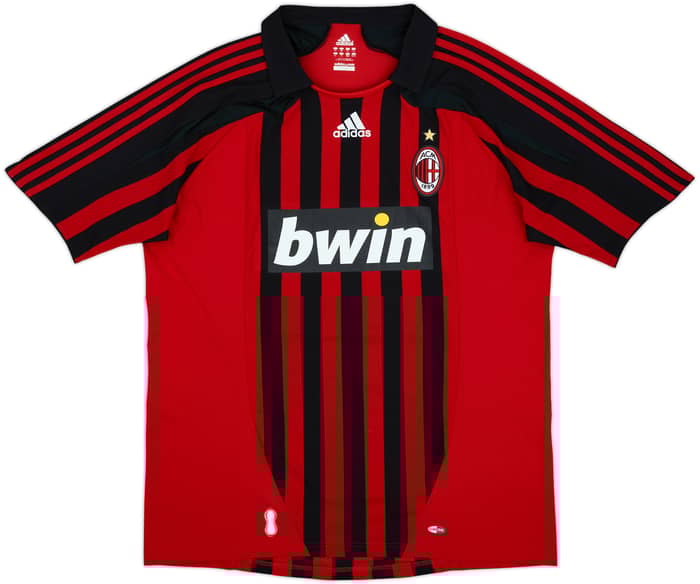 2007-08 AC Milan Home Shirt Kaka #22 - 5/10 - (XL)