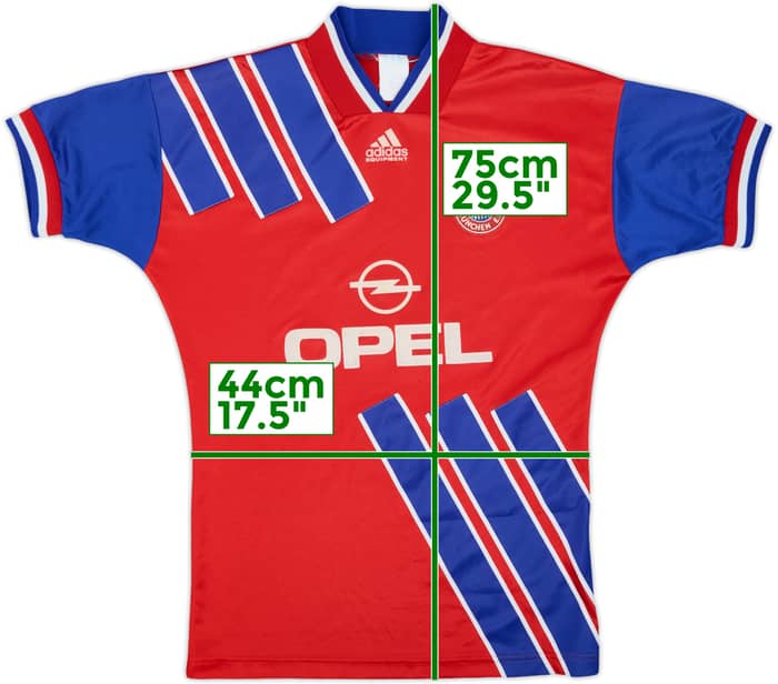 1993-95 Bayern Munich Home Shirt - 8/10 - (S)