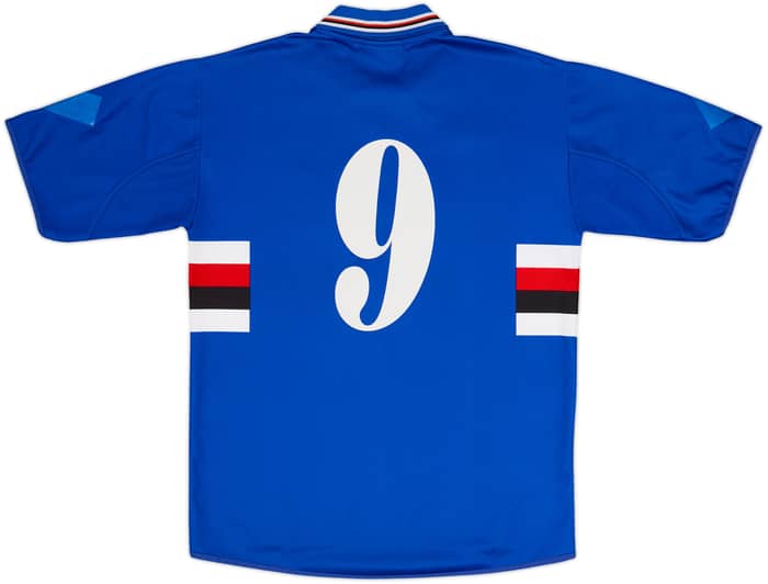 Camiseta de local de la Sampdoria 2003-04 #9 - 4/10 - (S)