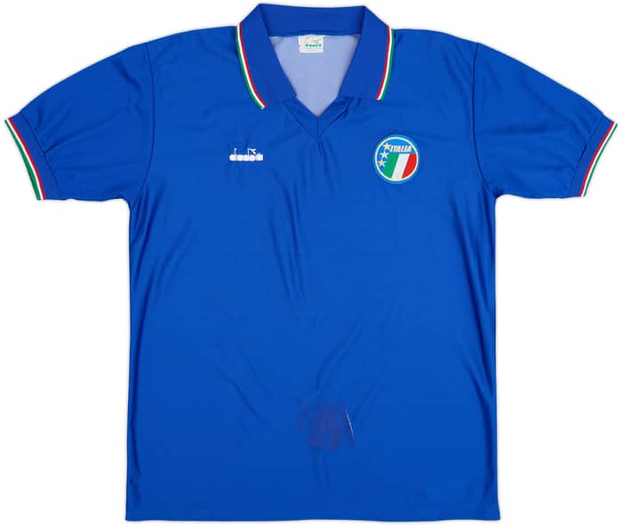 1986-91 Italia Camiseta Local - 5/10 - (XL)