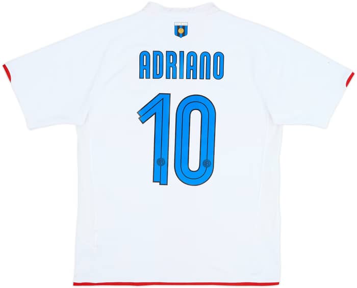 2007-08 Inter Milan Centenary Away Shirt Adriano #10 - 8/10 - (L)