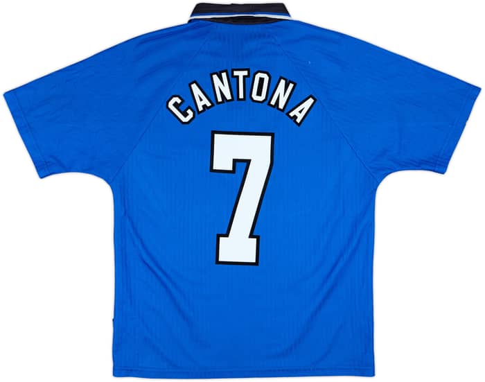1996-98 Manchester United Third Shirt Cantona #7 - 9/10 - (M)