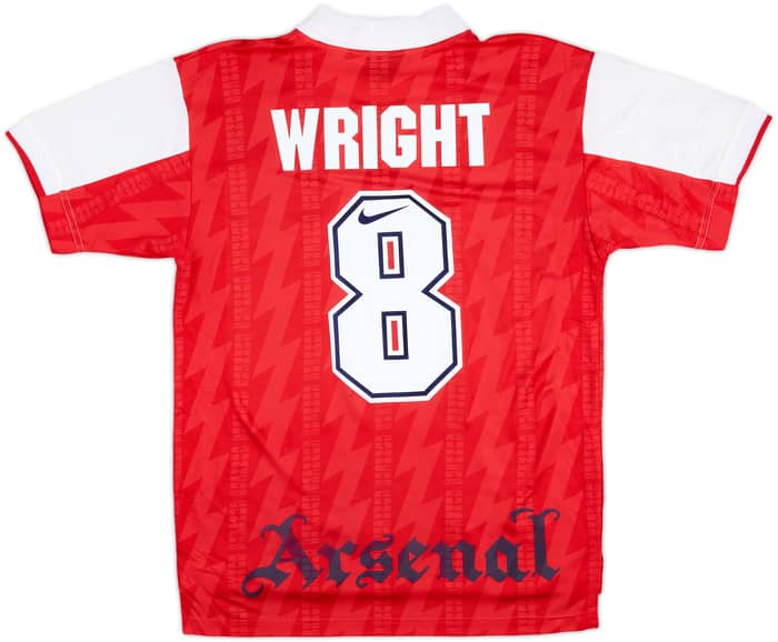 1994-96 Arsenal Home Shirt Wright #8 - 7/10 - (M)