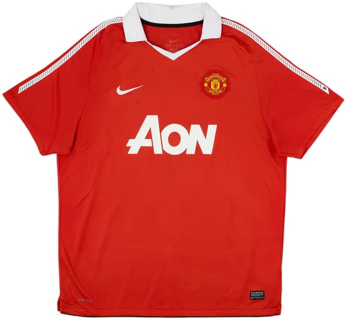 2010-11 Manchester United Home Shirt - 5/10 - (XL)