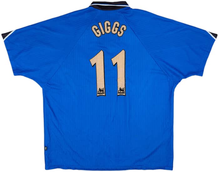 Camiseta de la tercera equipación del Manchester United 1996-98 Giggs #11 - 6/10 - (XXL)