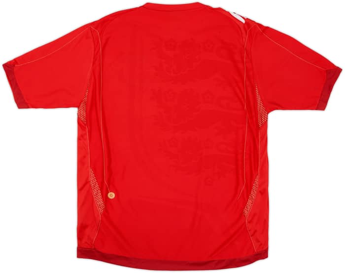 2006-08 England Away Shirt - 5/10 - (XL)