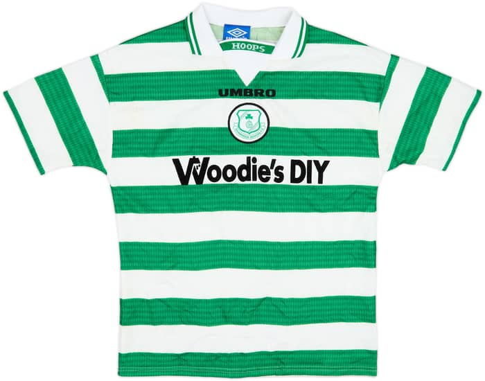 1997-98 Shamrock Rovers Home Shirt - 8/10 - (M)