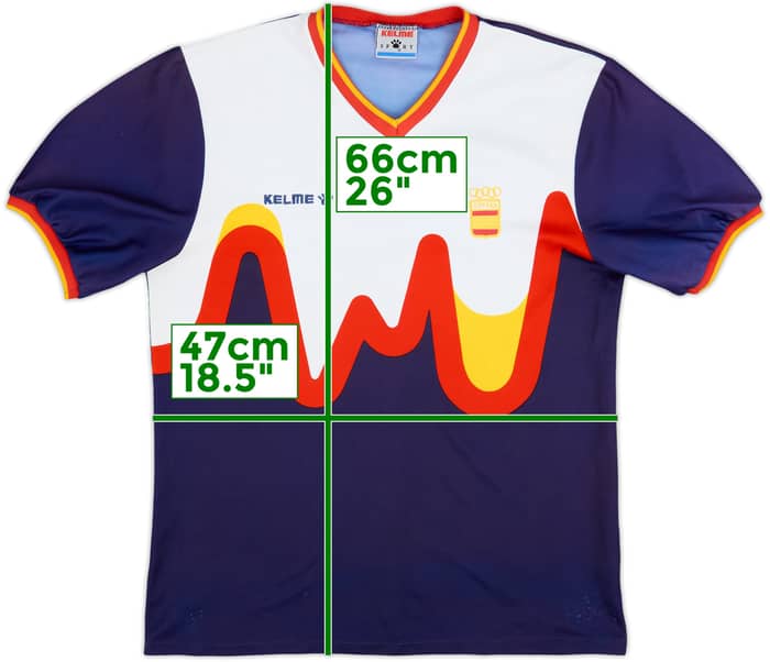 1992 Spain Olympics Kelme Training Shirt - 9/10 - (S)