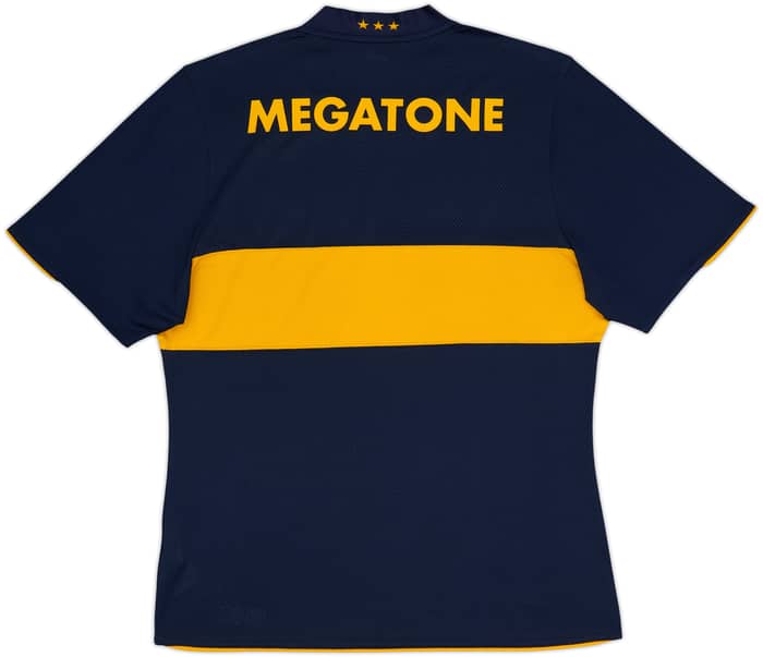 Camiseta auténtica de local del Boca Juniors de la Copa Libertadores 2009 - 7/10 - (L)